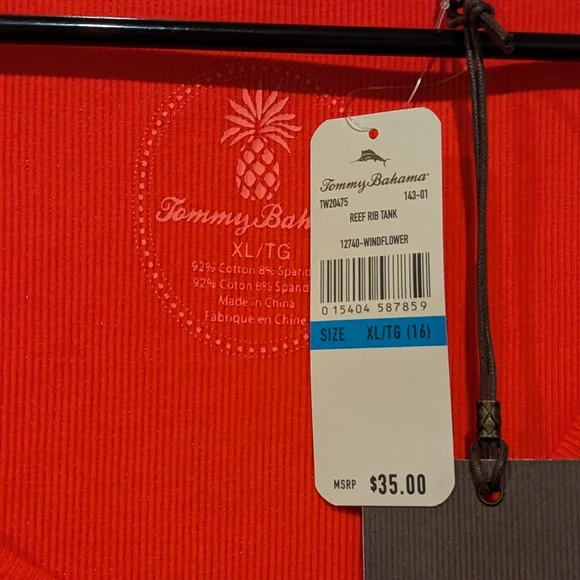 Tommy Bahama Reef Rib Tank - Picture 4 of 4